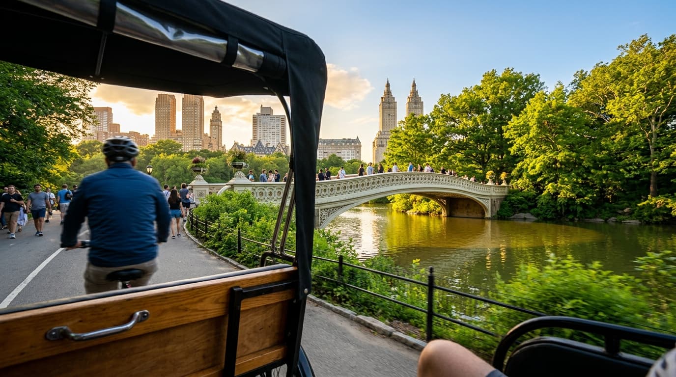 Best Photo Spots in Central Park You Can Reach by Pedicab (2026 Guide)