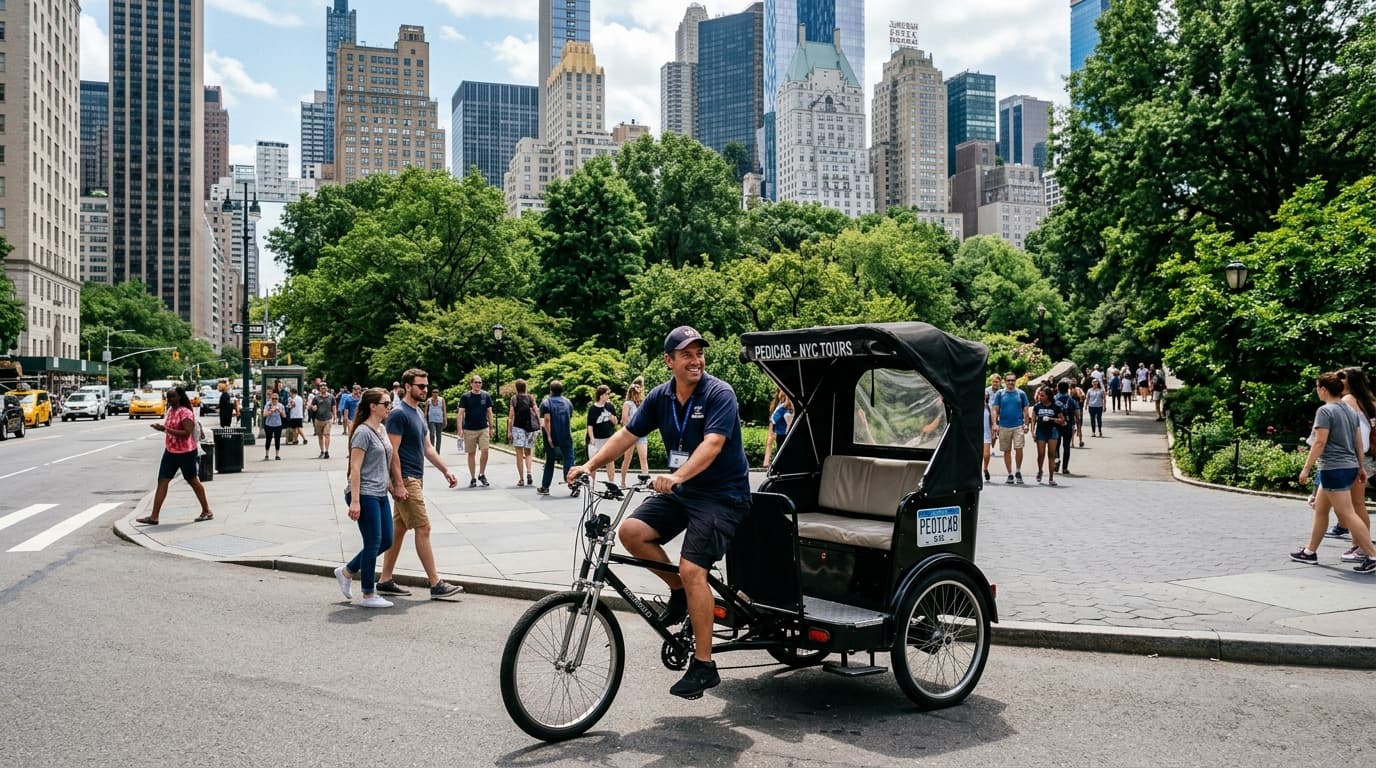 Best Way to See Central Park: Pedicab vs Horse Carriage vs Walking (2026)