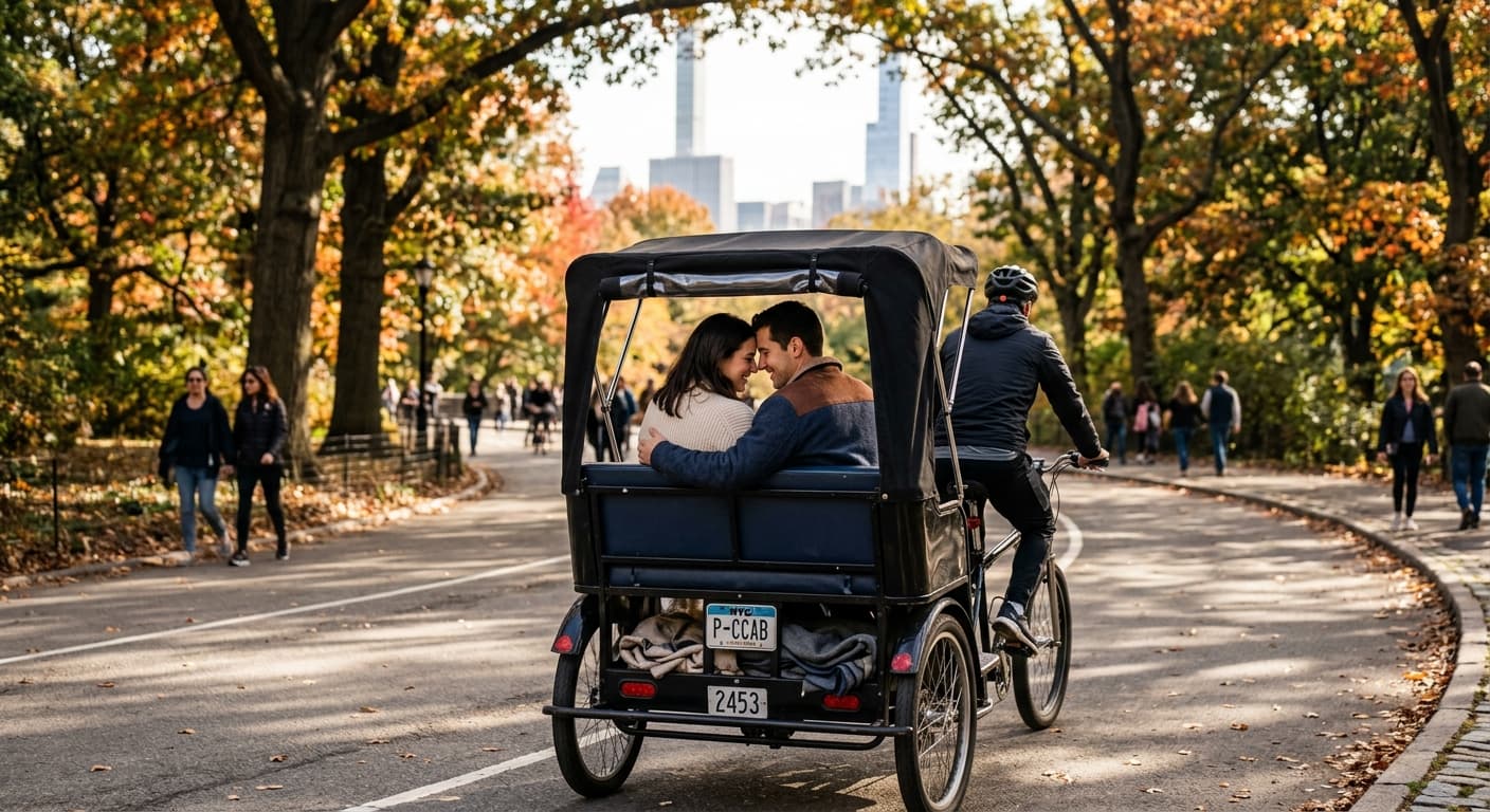 Central Park Pedicab for Couples: What to Expect (2026 Guide)