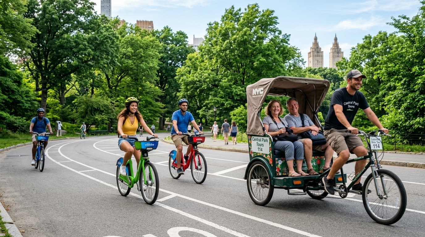 Central Park Pedicab vs Bike Rental: Which Is Better for Tourists? (2026)