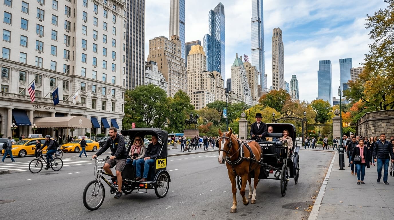 Central Park Pedicab vs Horse Carriage: Which Is Worth It? (2026)
