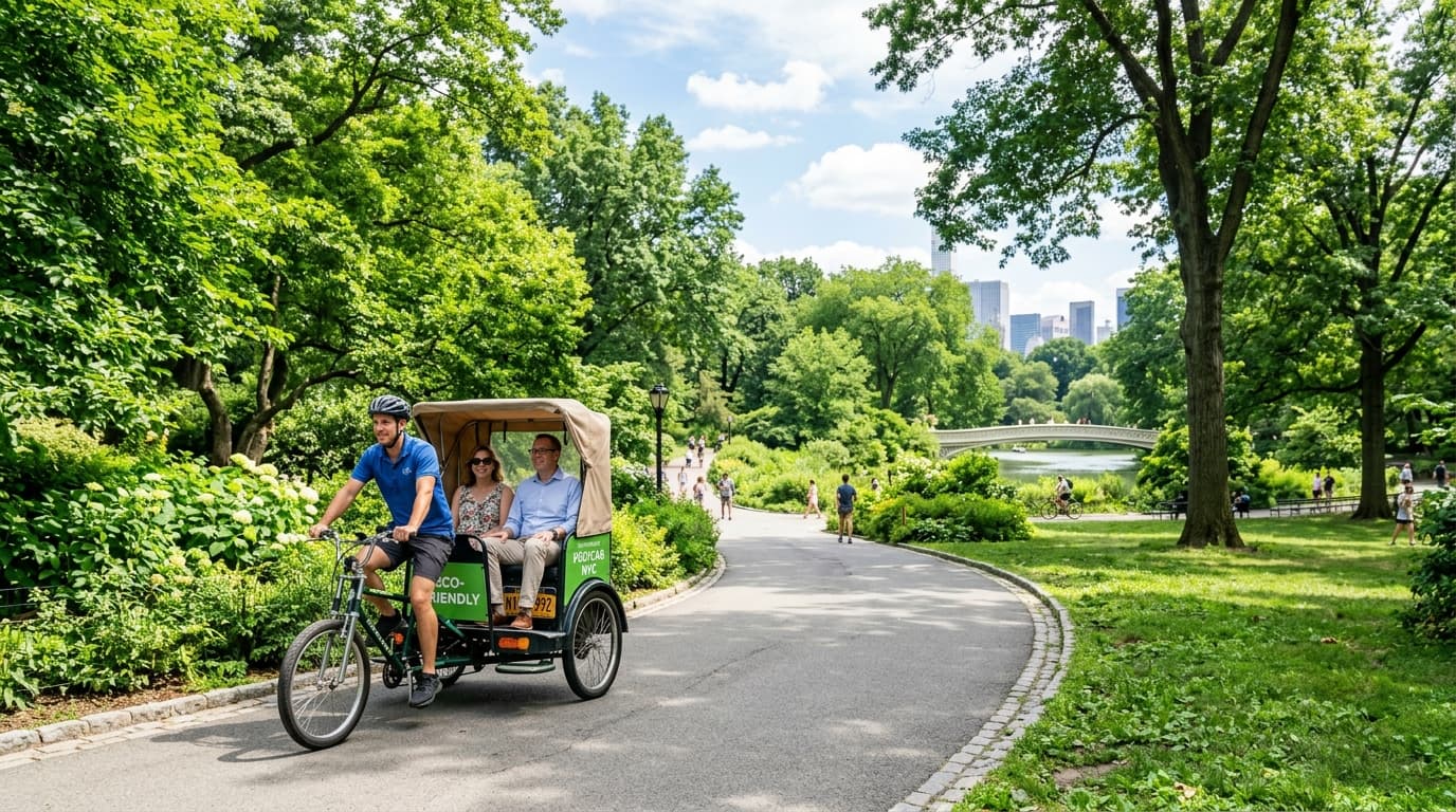 Eco-Friendly Central Park Tours: Why Pedicabs Are the Green Choice (2026)