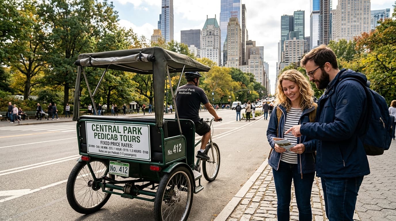 How Much Does a Central Park Pedicab Ride Cost? (2026 Guide)