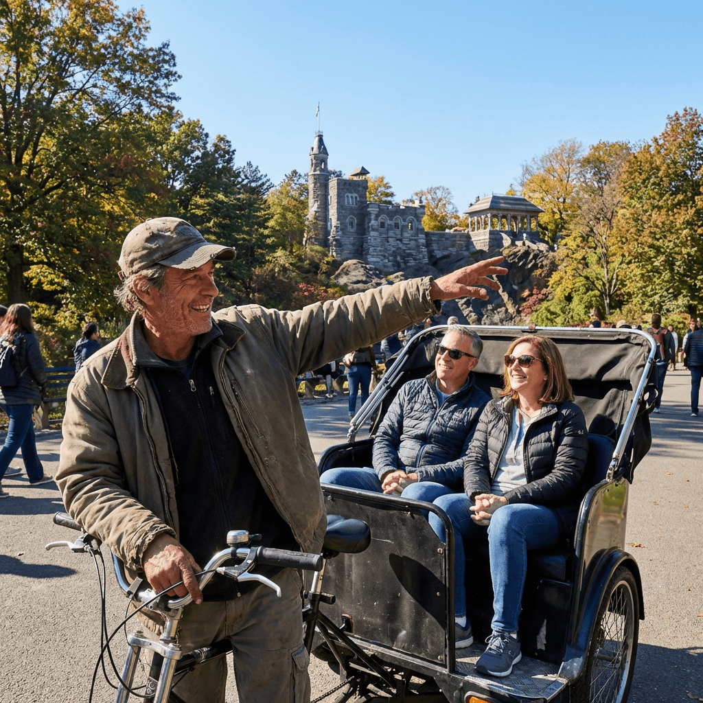 Classic Tour — Central Park pedicab tour